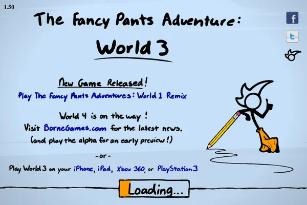 Fancy Pants Adventure World 3
