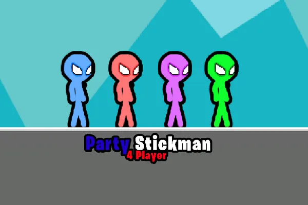 Party Stickman 4 Player